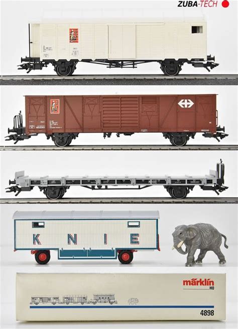 Märklin 4898 Güterwagen Set Knie SBB Kaufen auf Ricardo