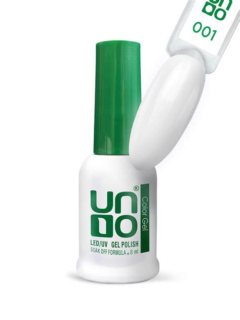 UNO, Гель-лак 001 Белый — White, 8 мл | Unico Professional