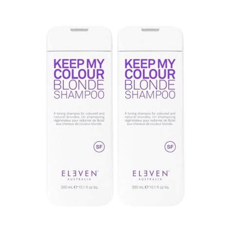 X Eleven Australia Keep My Colour Blonde Shampoo ML BIG W