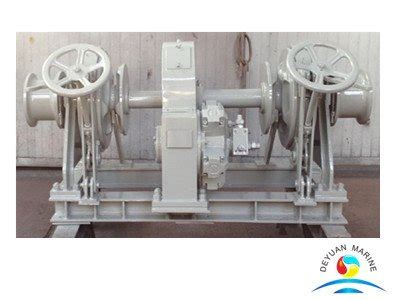 Marine Hydraulic Dual Gypsy Anchor Windlass With Two Warping End Drums