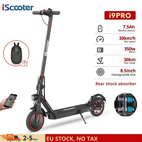 IScooter Patinete El Ctrico I9Pro Para Adulto Scooter Plegable Con