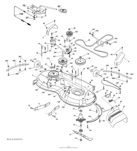 Husqvarna Yth V Parts Diagram Husqvarna Gth T