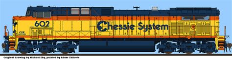 CSX Heritage AC6000CW by simulatortrain on DeviantArt