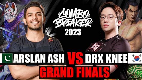 Arslan Ash Vs Knee Grand Finals Combo Breaker Tekken