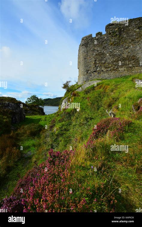 Castle Tioram Ardnamurchan Peninsula Scotland Stock Photo Alamy