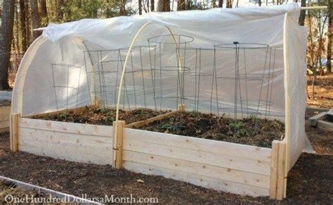 How To Make A Hoop House Picture Tutorial One Hundred Dollars A