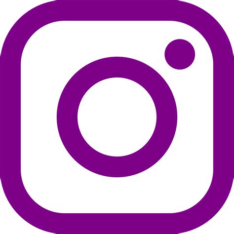 Purple Instagram Logo