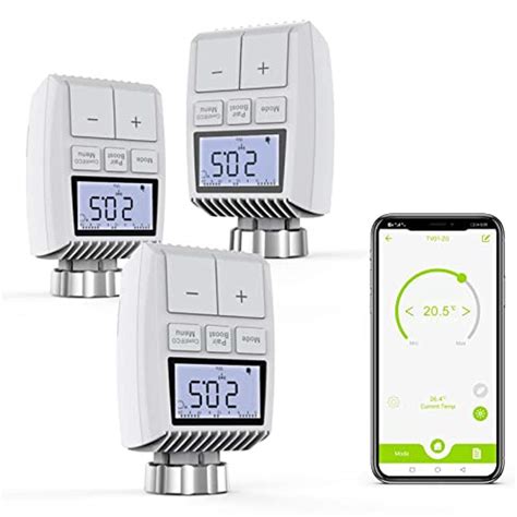 Awow Smartes Heizk Rperthermostat Zigbee Im Thermostat Smart