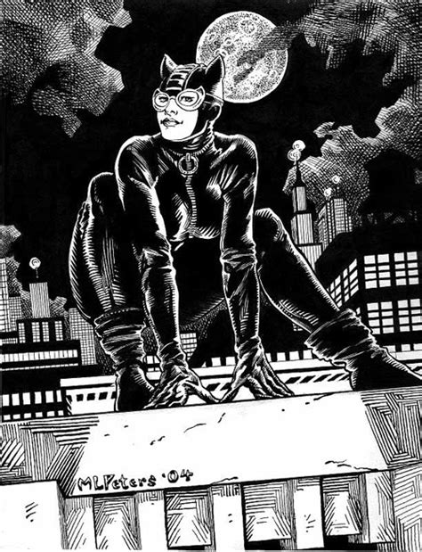 Catwoman Comic Book Inspired Artwork