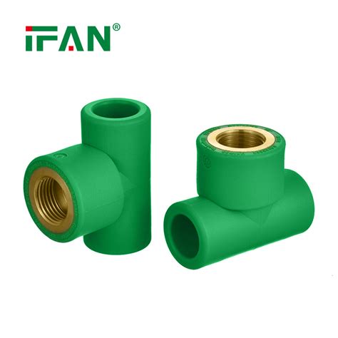 Ifanplus Good Prices Ppr Water Pipe Green Fittings Female Tee Ppr