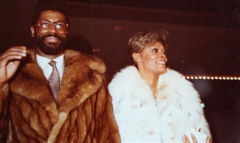 Teddy Pendergrass And Dionne Warwick In Fur Coat Fur Coat Coat Fur