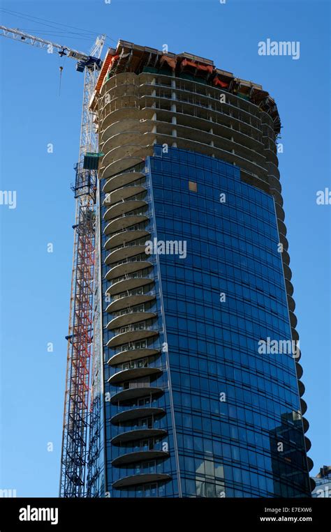 Trump International Hotel And Tower Under Construction On Georgia