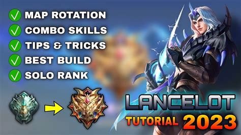 Lancelot Tutorial Guide English Combo Skills Best Build