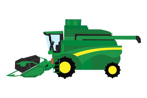 4 Combine Harvester Clipart — Award Winning Free Clipart | Equipment Radar