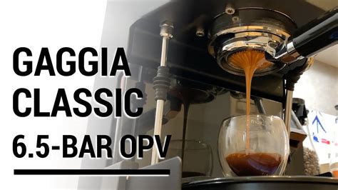 Gaggia Classic Pro Bar Opv Spring Installation Youtube