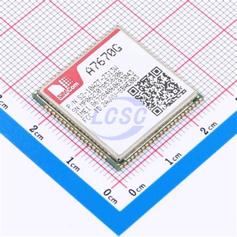 A7670g Simcom Wireless Solutions Iotcommunication Modules Smd