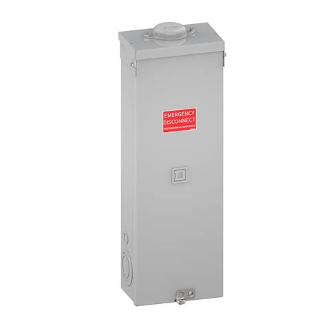 Square D QO 200 2 Pole Outdoor Circuit Breaker Enclosure With