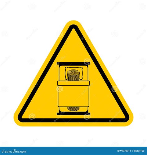 Attention Log In Bed Caution Bad Sex Vector Warning Yellow Road Sign