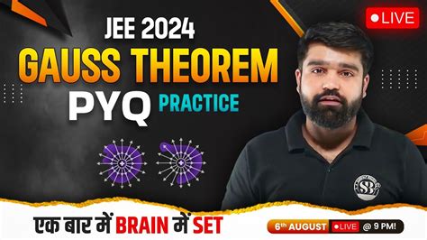 Jee Gauss Theorem Pyq Practice Questions Complete Chapter Class