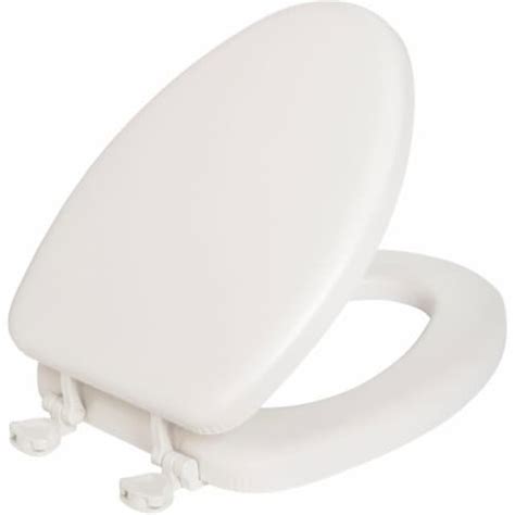 Mayfair By Bemis Elongated Closed Front Premium Soft White Toilet Seat