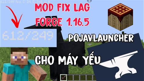 Mod Fix Lag Forge 1 16 5 Cho Pojavlauncher Và Fold Craft Laucher YouTube