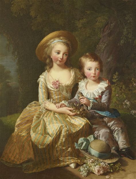 Marie Th R Se Charlotte De France Et Son Fr Re Le Dauphin Louis Joseph