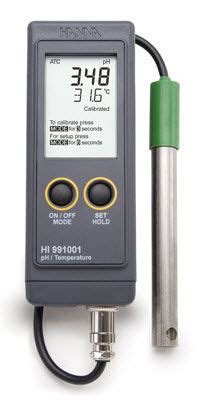 Handheld Ph Meter Hi Hanna Instruments