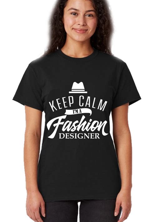 Персонализирана дамска тениска Keep Calm Im A Fashion Designer