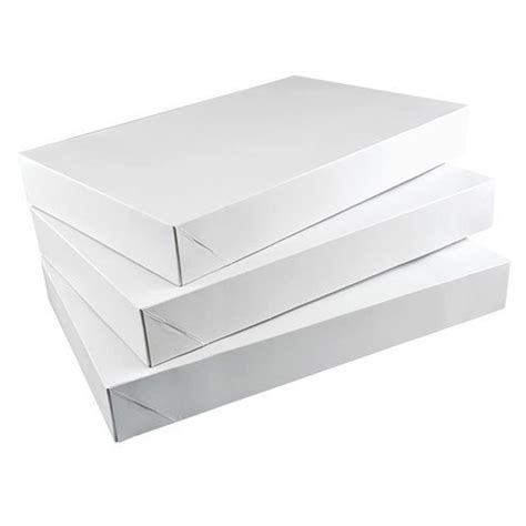 Paper Rectangular White Corrugated Box At Rs 6 Piece In Kanpur Id