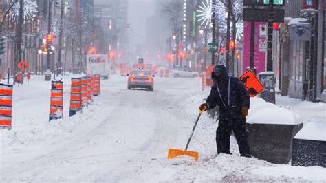 Biggest Snowfall Of The Month So Far Expected In Montreal Ctv News