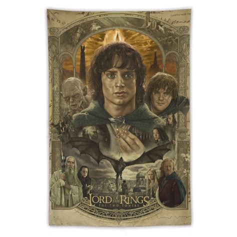 The Lord Of The Rings The Hobbit 39 Home Decor Wall Hanging Tapestry