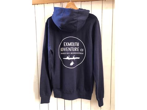 Organic Cotton Hoodie - Unisex - Exmouth Adventure Co