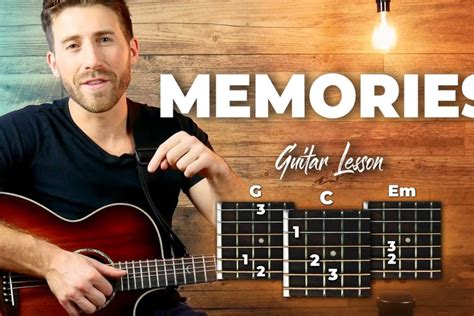 Maroon 5 Memories Guitar Tutorial Tab Sheet Music