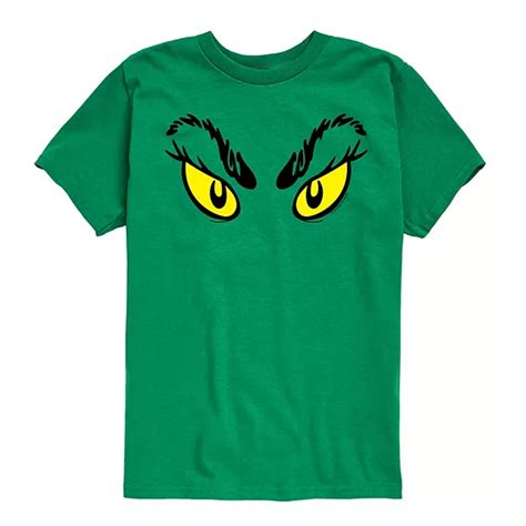 Boys 8-20 Dr. Seuss The Grinch Eyes Graphic Tee