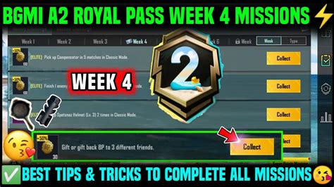 A Week Mission Bgmi Week Missions Explained A Royal Pass Week