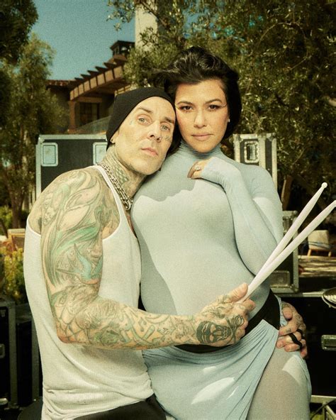 Kourtney Kardashian Still Pregnant As Star Spotted With Travis Barker