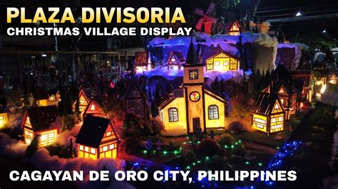 Plaza Divisoria Christmas Village Display Walking Tour Cagayan De Oro