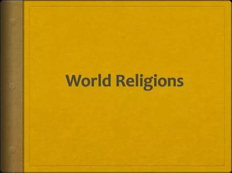 Ppt World Religions Powerpoint Presentation Free Download Id2556078