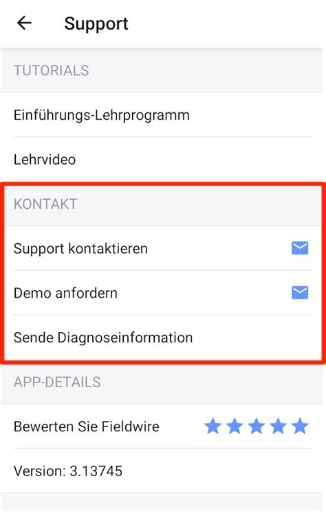 Wie K Nnen Sie Den Fieldwire Support Kontaktieren Hilfebereich