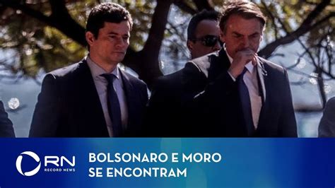 Bolsonaro e Moro se encontram após vazamentos de conversas sobre Lava