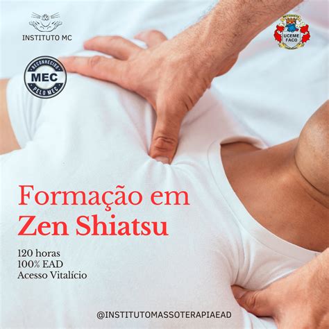 Formação Em Zen Shiatsu Instituto Massoterapia E Cuidados Hotmart