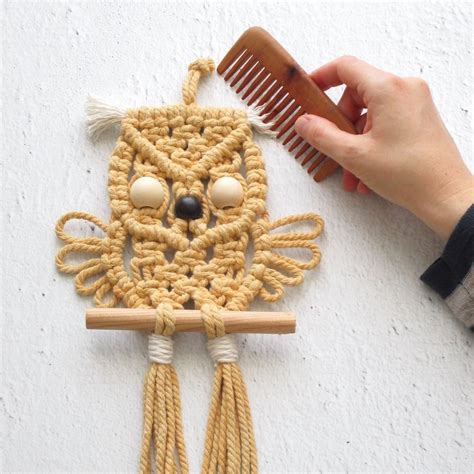 Macrame Pattern Owl Owlet Bird Animal Diy Pdf Etsy Uk