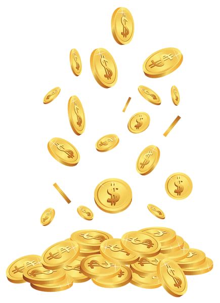 Coins Png Image Transparent Image Download Size 435x600px