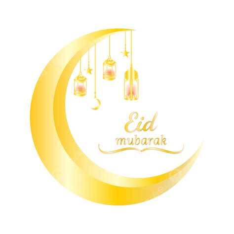 Eid Mubarak Moon Vector Art PNG Moon Lamp Eid Mubarak Moon Wallpaper