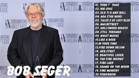 Bob Seger Bob Seger Greatest Hits Full Album Live Best Songs Of Bob Seger Youtube