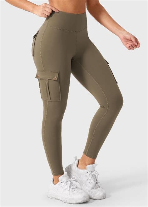 Cargo Pocket Butt Lifting Leggings Flexehag