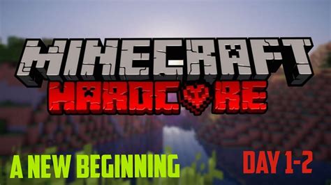 Minecraft Hardcore Day Hardcore Youtube