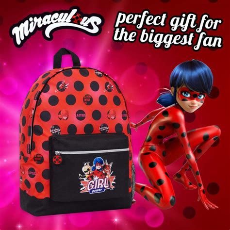 Miraculous Ladybug Kids Backpack Girls Backpacks For School Travel