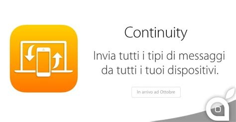 La Funzione Continuity Di Ios 8 Arriverà Soltanto Ad Ottobre Sarà