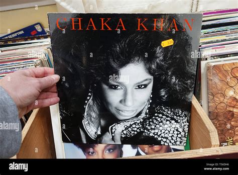 Album Chaka Khan Stock Photo Alamy